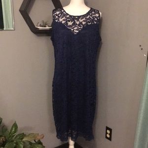 Liberty Love Lace Overlay Dress